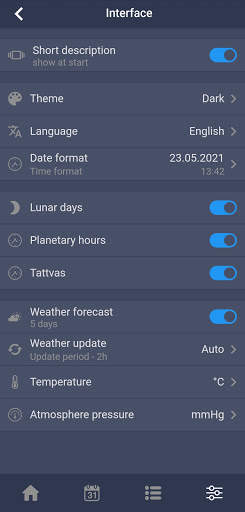Moon Assistant  Lunar calendar screenshot 6