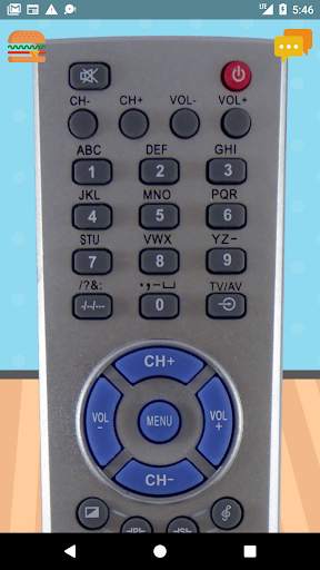 Remote Control For Sansui TV screenshot 1