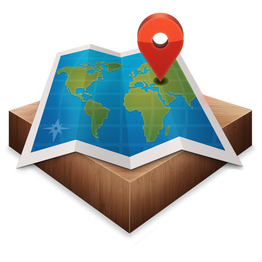 Лучший маршрут GPS Навигатор иконка