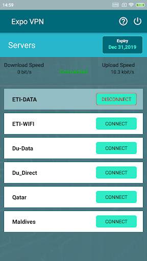 Expo VPN screenshot 3