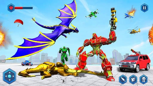 Flying Dragon Transform Robot screenshot 3