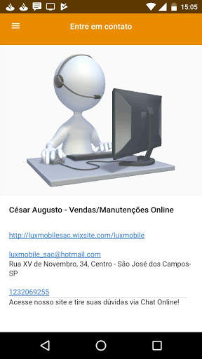 Lux Mobile A.T.E. Cel&Tablet - Lojistas screenshot 2