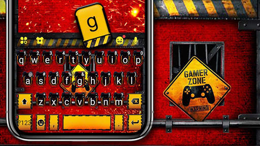 Latar Belakang Keyboard Gamer Zone screenshot 1