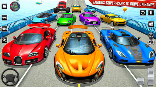 Ramp Car Stunts - Car Games screenshot 5