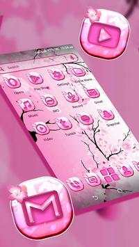 Sakura Flower Launcher Theme screenshot 2