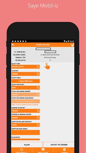 Saye AHBS Mobil-iz screenshot 2