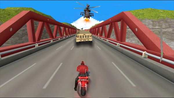 Moto Bike Shooter- Bike Attack 3D Game screenshot 3
