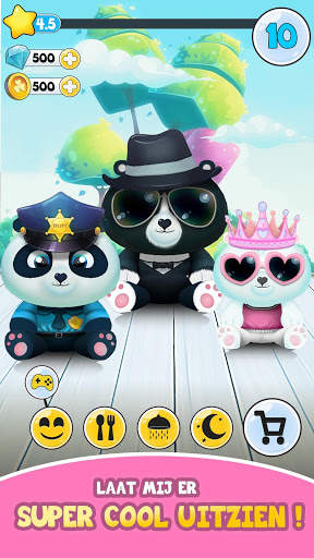Pu - Kleine reuzenpanda, virtuele huisdieren screenshot 3