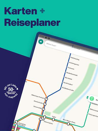 U-Bahn München MVG Karte screenshot 13