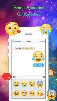 iKey Emoji Animated Sticker स्क्रीनशॉट 4