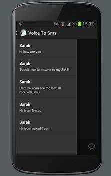 Voice To SMS screenshot 4