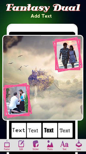 Fantasy Dual Photo Frames screenshot 5