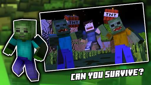 Zombie Survival MOD Minecraft screenshot 1