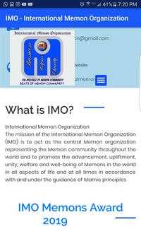 IMO - International Memon Organization screenshot 5