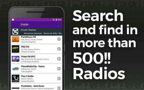 Techno Music Radio screenshot 2