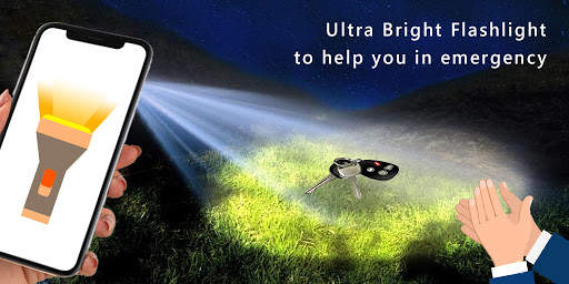 Flashlight LED - Whistle & Shake Flashlight On Off screenshot 7