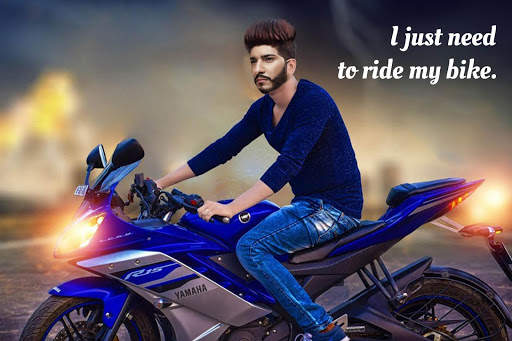 Bike Rider Photo Maker screenshot 4