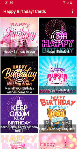 Happy birthday cards & GIF screenshot 5