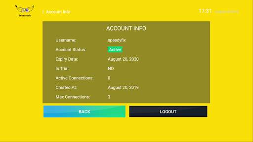 IPTV Banana Player screenshot 9