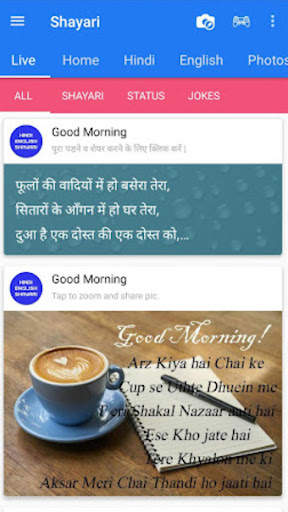 Hindi English Shayari screenshot 1