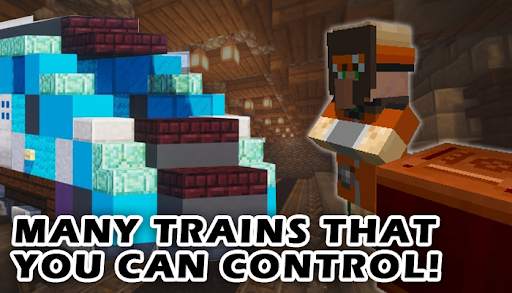 Train Mod for Minecraft screenshot 2