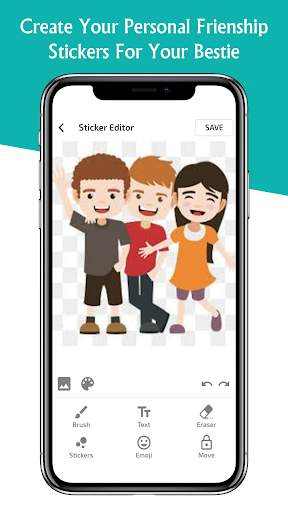 Friendship Stickers for WhatsApp - WAStickerApps screenshot 5