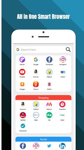 Indian Browser screenshot 2