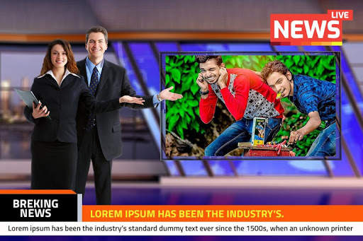 Breaking News Photo Frame screenshot 2