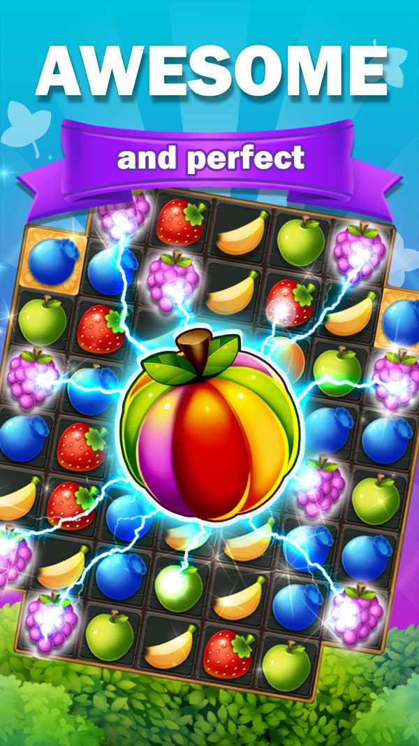 Sweet Fruits POP : Match 3 screenshot 3