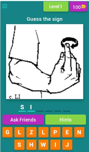 Guess the ASL Sign screenshot 1