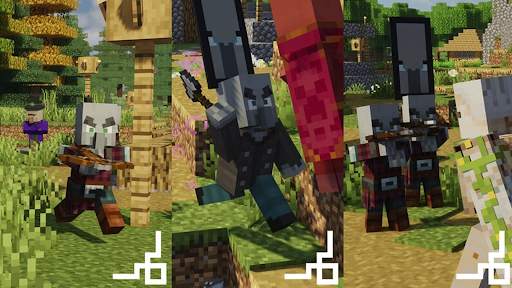 Mobs Animations Mod Minecraft स्क्रीनशॉट 6
