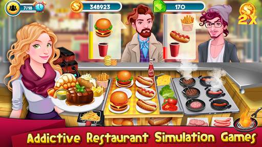 Memasak Bisnis Permainan Kisah Chef Restaurant screenshot 1