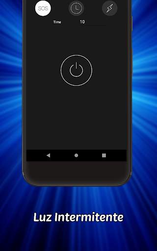 Flashlight SOS 🔦 – Flash, Torch, Linterna LED screenshot 2