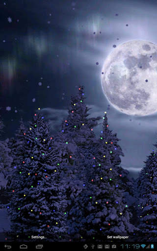 Snowfall Free Live Wallpaper screenshot 3
