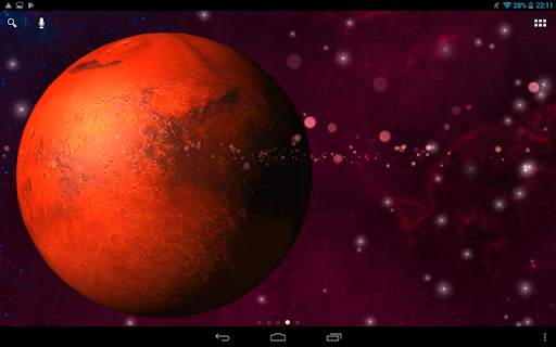 Solar system live wallpaper screenshot 12