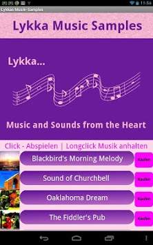Lykka Musik - Adfree screenshot 3