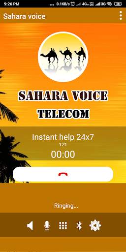 Sahara voice telecom screenshot 3