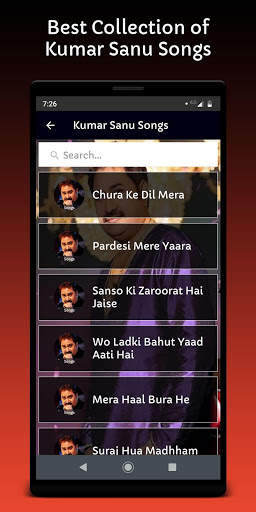 Kumar Sanu Song Ringtones screenshot 3