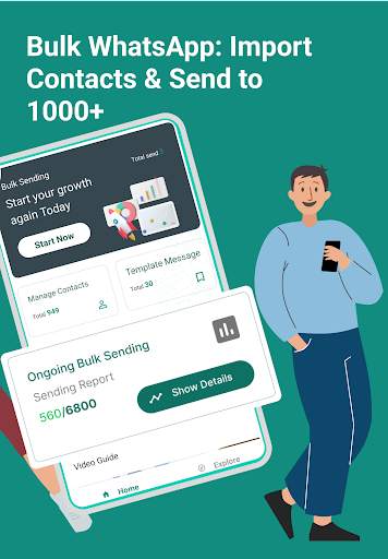WhatsTool for Bulk WhatsApp screenshot 2