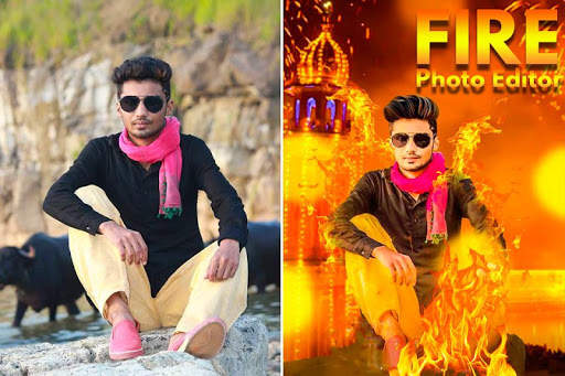 Fire Photo Editor screenshot 1