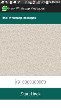 Hack Whatsapp Messages Prank screenshot 1