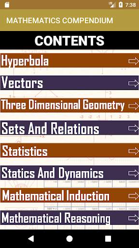 MATHEMATICS COMPENDIUM - FREE VERSION screenshot 4