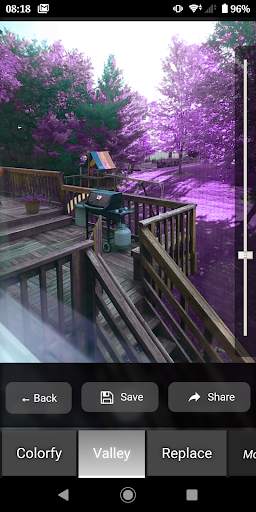 Purple Camera Live ( green to purple) screenshot 1