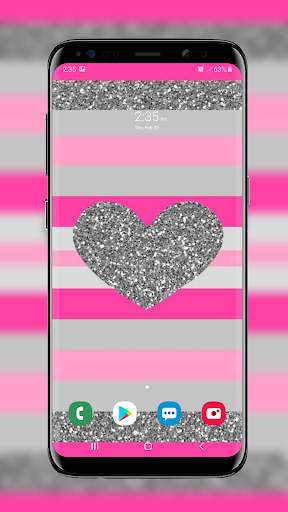 Pink Glitter Wallpapers screenshot 5