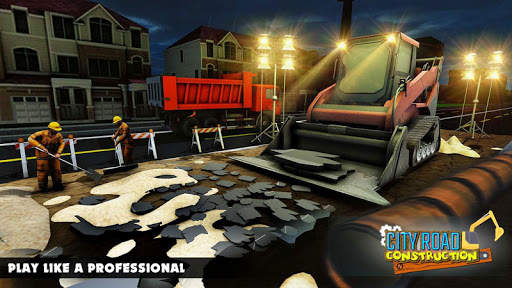 Mega City Road Construction Machine Operator Game screenshot 5
