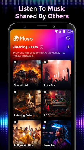 Offline Music Mp3 Player- Muso स्क्रीनशॉट 3