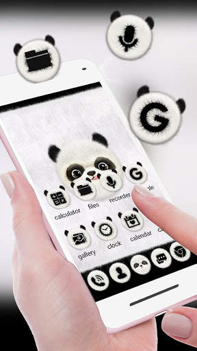 Cute Panda Launcher Theme Live HD Wallpapers screenshot 6