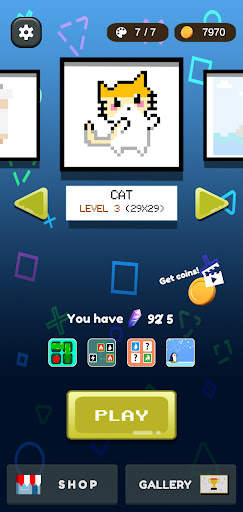 Pixel Land: Colour pixel art by playing mini games screenshot 5