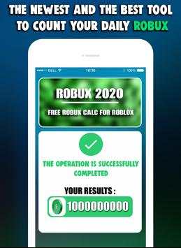 Robux Game | Free Robux Wheel & Calc For Robloxs screenshot 5