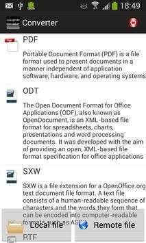 CONVERTER FOR DOCUMENTS screenshot 3